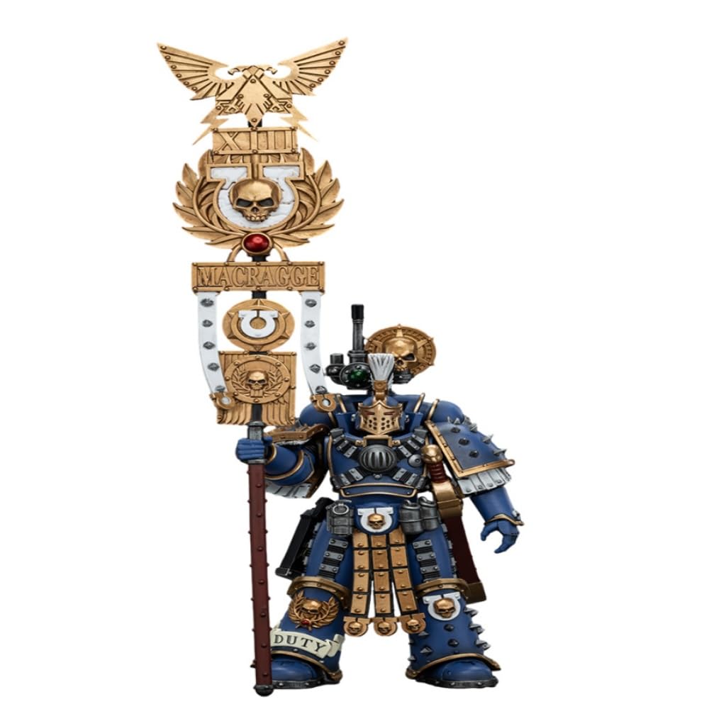 Joytoy Warhammer The Horus Heresy Ultramarines Remus Ventanus, 1:18 Scale Action Figure Mecha Joy Toy Collection Model 5.4In