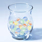 Powerking 200Pcs Bulk Glass Marble, Colorful Cat Eyes 9/16 Inch Round Marble Toy, Mixed Colors