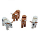 Baenrcy 4Pcs Cow Animal Building Blocks Animal Building Bricks Kit Diy Building Set Compatible All Major Brands (Cow)