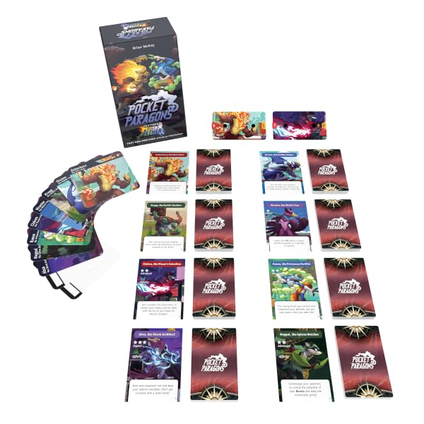 Pocket Paragons: Rivals Of Aether- Intense Two Player Battles In The World Of Rivals Of Aether! Fighting Card Game For Kids And