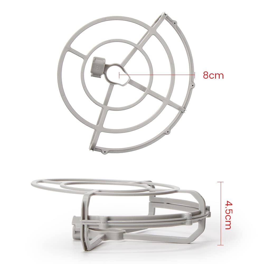 360 Mini 2 Propeller Guard+16Pcs Low-Noise Propellers and Quick-Release Blades Props +1 Pair Propellers Holder for DJI Mini 2/Mi