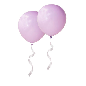 Oupking 18 Inch Macaron Purple Balloons Big Round Latex Balloon Giant Thick Pastel Purple Balloons For Party Decorations Pack Of