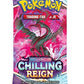 Pok?mon TCG decorative replica blade & Shield Chilling Reign Booster Pack (10 cards)
