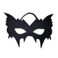 SOUTHSKY Halloween Costume Mask Black EyeMask Half Face Mask For,Batgirl,Batboy,Cosplay Party