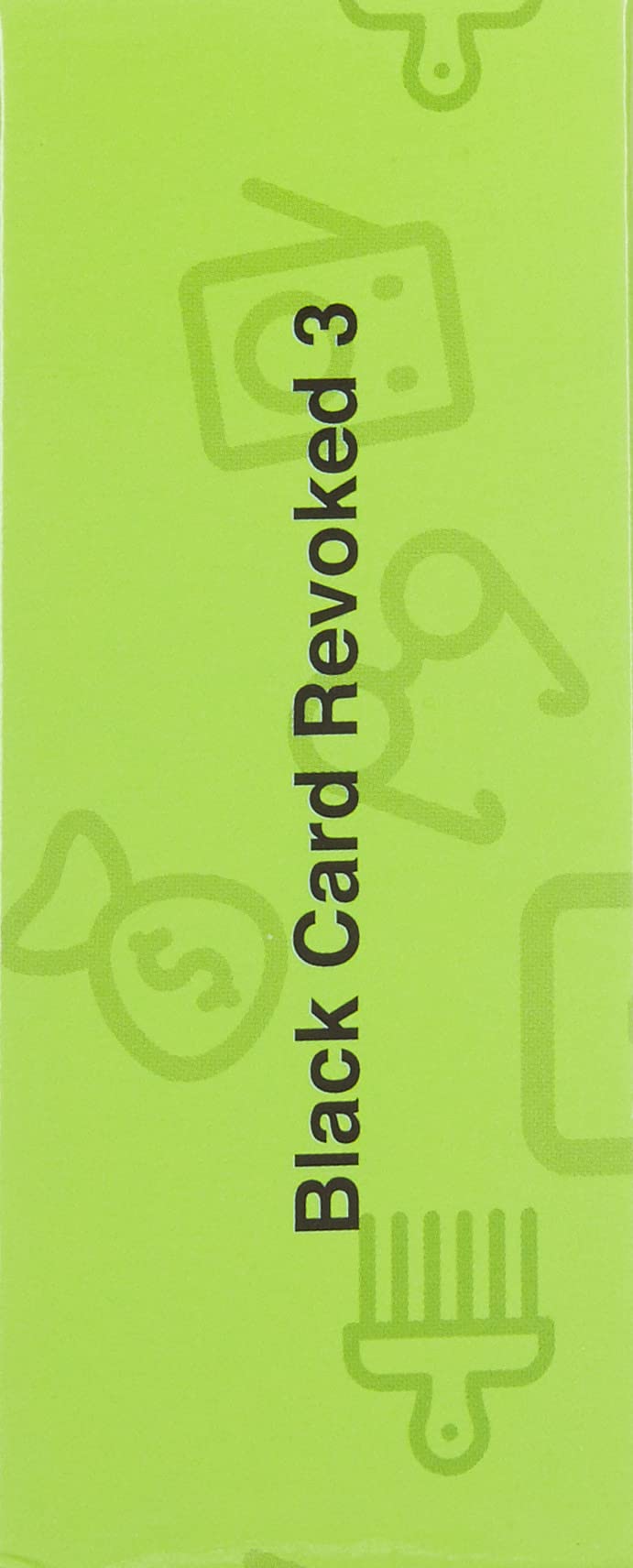 Black Card Revoked Trivia Game - Black Culture Card Game for Adults, Fun for Game Night & Holidays, Model CG048100, Cardstock Material