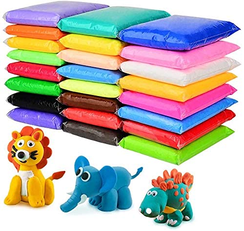 Promote Trader Diy Air Dry Clay, Colorful Children Modeling Soft Clay With Tools, Creative Art Diy Crafts, Craft Materials For D