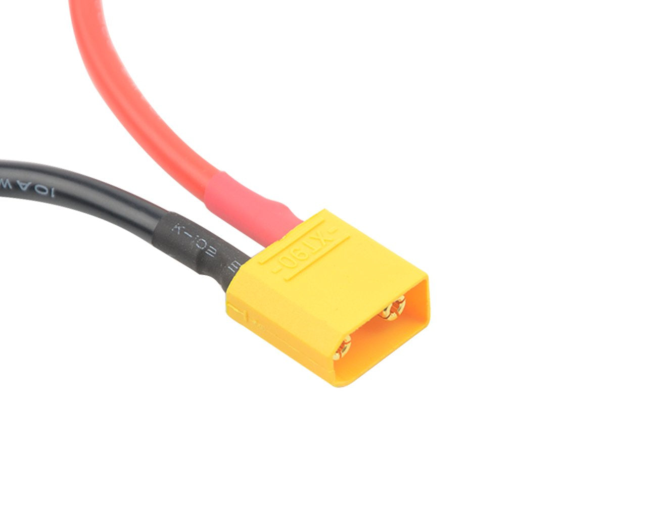 Wmycongcong 1 Pair Xt90 Male Female Battery Connector And 1 Pcs Xt90 Battery Series Connector 10 Gauge Wire For Rc Battery Helic