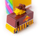 Candylab Toys CANDYCAR Wooden Food Truck Collection - Waffle Van  enhanced Handcrafted Beech Wood Toy Car