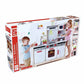 Hape Kids All-in-1 Wooden Play Kitchen with Accessories (E3145), L: 38.2, W: 14.6, H: 38.2 inch