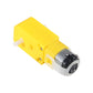 Diann 4Pcs Tt Motor Electric Motor Dc 3V-6V Dual Shaft Geared Motor Gearbox Engine Motor For Smart Car Robot Toys Cars Chassis M