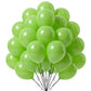 Wanna Party 8 Green Latex Balloon  20ct