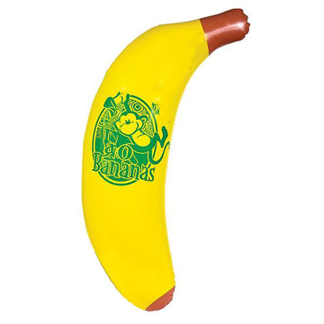 The Dreidel Company Jumbo Banana Inflate, Grand Raffle Prizes, Pool & Beach Activities, Party Decorations, 48'' Tall (Single)