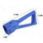 WORKER AK Style Shoulder Stock for nerf N-Strike advanced and Nerf Modulus Series Toy (Blue)