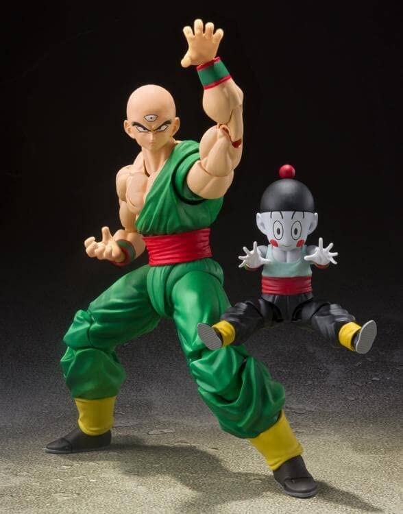 Banpresto - Figurine Dbz - Tenshinhan & Chaoz Sh Figuarts 17Cm - 4573102615107