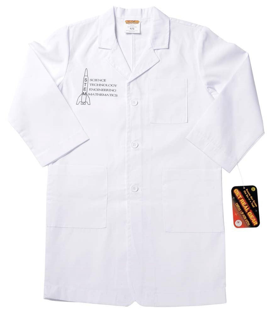 Aeromax Stem-Lab-68 Junior Stem Lab Coat Age 6 To 8 Years