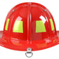 Aeromax Jr. Firefighter Helmet, Red, Adjustable Youth Size