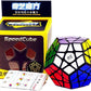 Bokefenuo Qy Megaminx 3X3 Cube Sculpted Black Qy Qiheng Pentagonal Dodecahedron Speed Puzzle Cube Toys For Kids