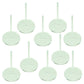 Litko Acrylic Flight Stands | Round | 3Mm Clear Circular Flight Base With Peg (50Mm)
