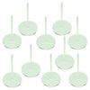 Litko Acrylic Flight Stands | Round | 3Mm Clear Circular Flight Base With Peg (50Mm)