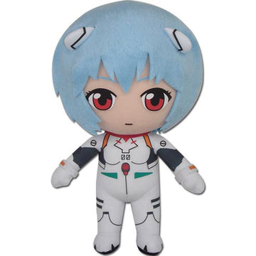 Great Eastern Evangelion Ge-52302 Rei Plugsuit Stuffed Plush, 8', Multi-Colored