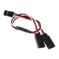 ACEIRMC 6Pcs 200mm Servo Extension Cord Wire Cable RC Car Helicopter Servo Receiver Y Extension Cord Wire Lead (200mm)