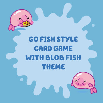 Ridley'S Games: Go Blob Fish Card Game | Funny Version Of Go-Fish With Bloblfish | Game For 2+ People With 15-Minute Playtime For Ages 6+