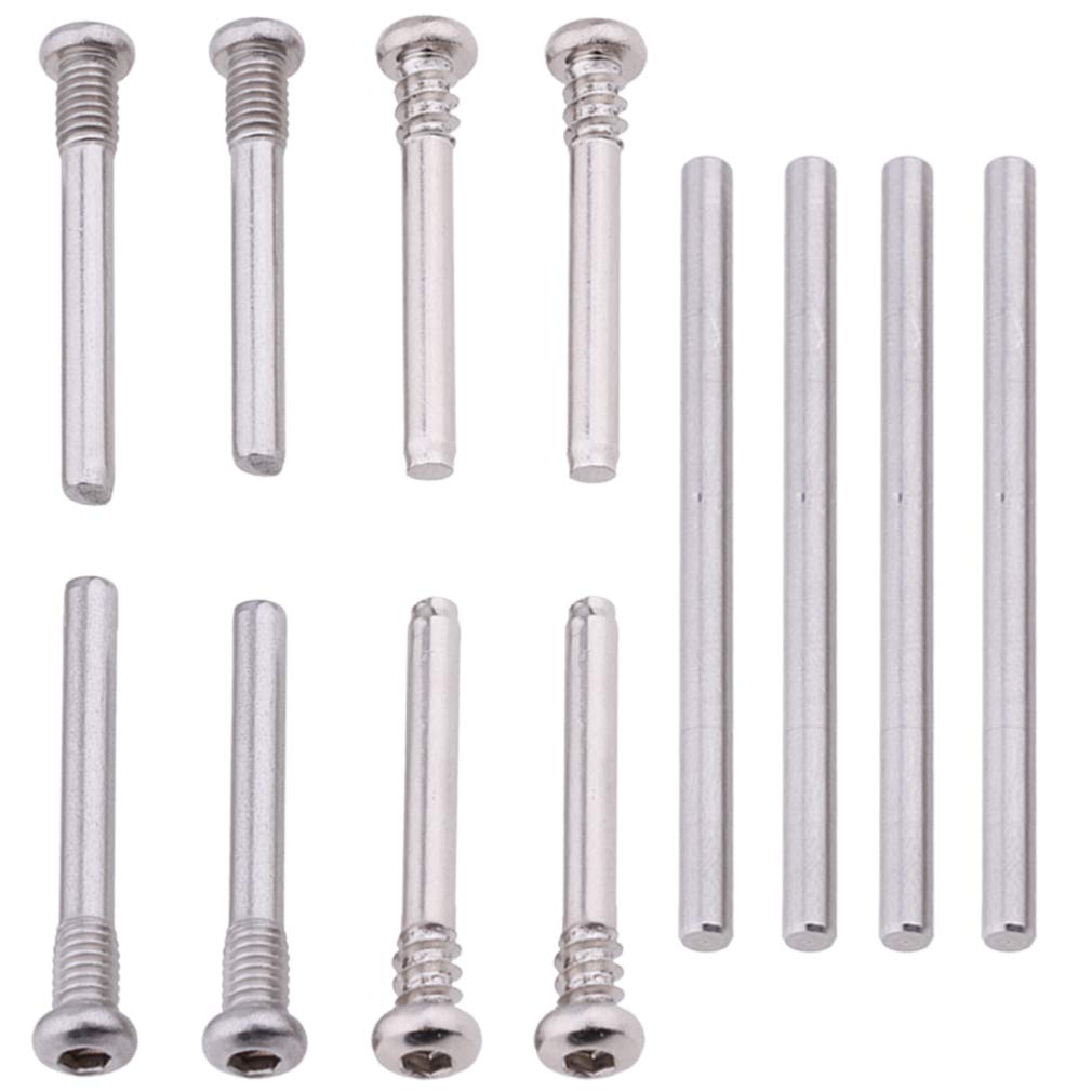 Hobbypark Complete Suspension Pin Set Screw Pins For 1/10 Traxxas Slash 4X4 Short Course Truck Rc Car, Replacement Of Parts 6834