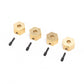 Axial Hex Hubs, Brass (7g): UTB18 (4), AXI312005