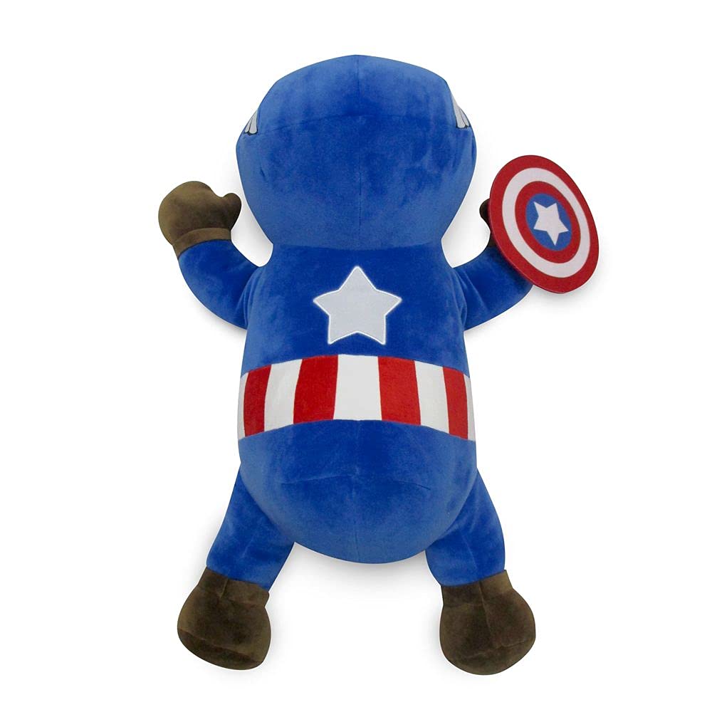 Marvel Captain America Cuddleez Plush – 22" Multicolored Polyester Toy, Model 412344135223