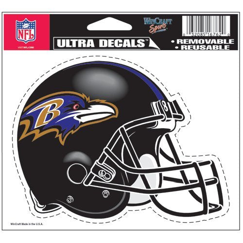 Wincraft NFL Baltimore Ravens 16762031 Multi-Use Colored Decal, 5 x 6
