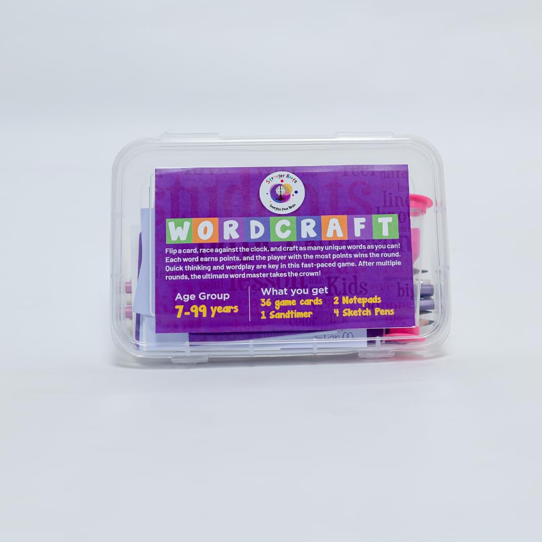 Word Craft Game, Spelling And Word Building Set