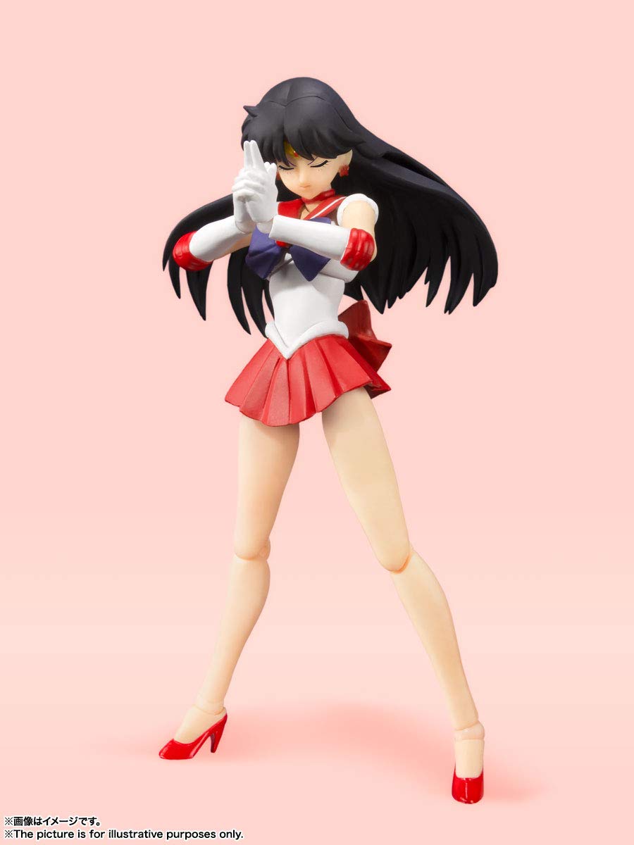 TAMASHII NATIONS - Pretty Guardian Sailor Moon - Sailor Mars -Animation Color Edition-, Bandai Spirits S.H.Figuarts Action Figur