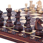 Chess And Games Shop Muba Beautiful Handcrafted Wooden Chess Set With Board And Chess Pieces - Gift Idea Products (16Inch (40 Cm)), 1-2 Players