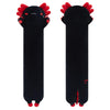 Sausudols Axolotl Plush Toys - 19.6' Long Stuffed Animals Gift for Family, Friends & Children - Black Axolotl
