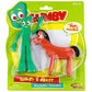 NJ Croce Gumby & Pokey Bendable Figure Pair