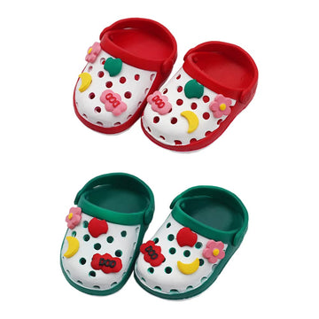 Niannyyhouse 20Cm Plush Doll Hole Shoes Length 5.5Cm 8In Doll Slippers Beach Shoes Dress Up (A-2)