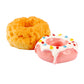 Nwfashion 112Pcs Miniature Decor Dessert Pastry Toy Food Cake Topper Scrapbooking Shoe Decoration Charms(Donuts)