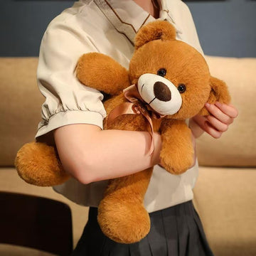 13.8'' Soft Teddy Bear Stuffed Animals, Super Color Teddy Bear Plush Toy Christmas Birthday Valentine's Day Gifts for Kids Girlf
