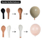 Double Stuffed Nude Balloon Garland Kit, 109 Pcs Beige Nude Balloon Arch Kit With Metallic Rose Gold Balloons, Boho Neutral Ball