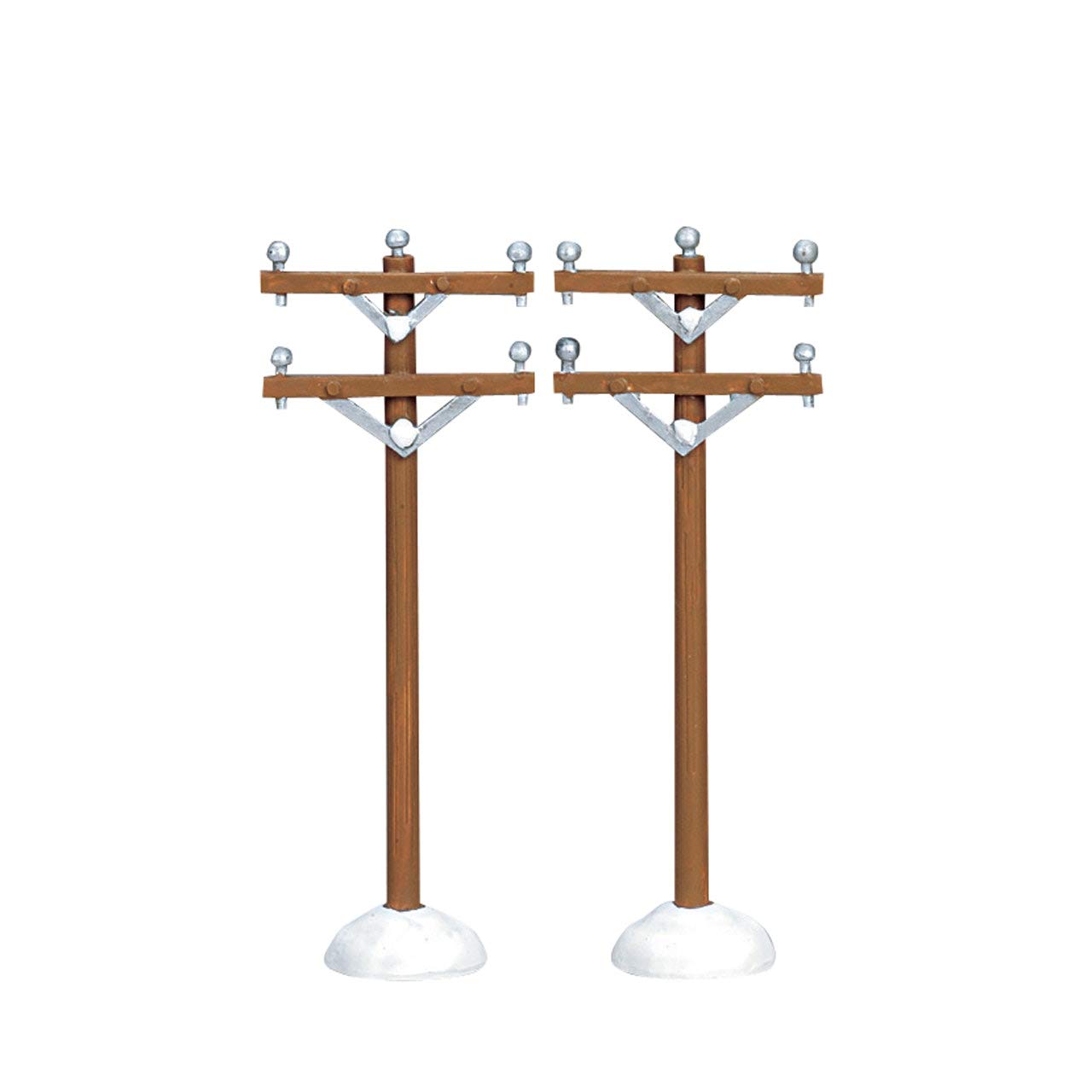 Lemax Village Collection Telephone Poles Set Of 2 #64461