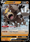 Ursaluna V 102/195- Silver Tempest - Pokemon Ultra Rare Card - Holo Foil