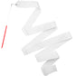 Hiunicorn 12Pcs White Dance Ribbons For 4Th Of July Accessories, Praise Dance Streamers Ribbon Dancer Wands For Party Favors Kids Gymnastics Ballerina Birthday Party Decoration