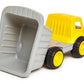 Hape Load & Tote Dump Truck Indoor/Outdoor Beach Sand Toy Toys, Yellow