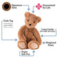 Vermont Teddy Bear 15" Plush Stuffed Bear - Soft Buddy Toy in 15" Size
