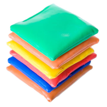 Us Toy - Dozen Assorted 3.5' Bean Bags For Games