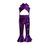 Ruikajia Selena Costume Selena Jumpsuit Costume Purple 5Years