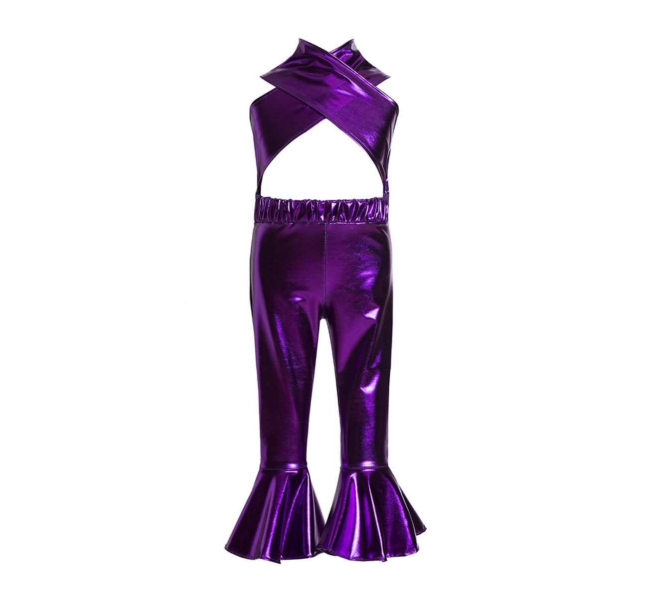 Ruikajia Selena Costume Selena Jumpsuit Costume Purple 5Years
