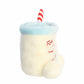 Aurora® Kris Milk™ Festive Palm Pals™ Stuffed Animal, 4" White Plush, Small, Perfect for Holiday Gifts and Decorations
