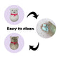 Anditoy 100 Pcs Christmas Mochi Squishy Toys Squishies Christmas Toys For Kids Girls Boys Toddlers Christmas Party Favors Stocking Stuffers Gifts