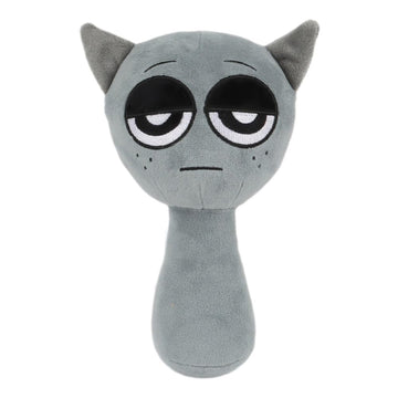 Sprunki Plush, 10'' Cute Gray Plushies Toy For Fans Gift, Soft Stuffed Figuer Doll For Kids Adults, Birthday Christmas Choice Fo